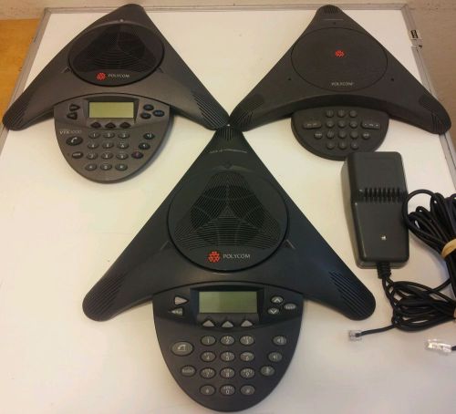Polycom Soundstation LOT IP 4000 SIP Conference Telephone, VTX1000, Wall Module
