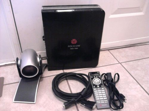 Polycom hdx 7000 hd ntsc 2201-27285-001 video conference system excellent!$$! for sale