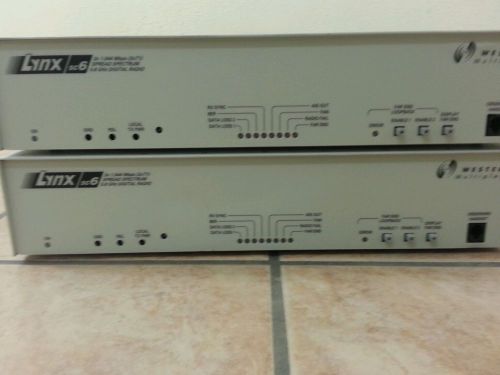 Lynx sc6 pair 1.544 mbps (dualt1) 5.8ghz digital radio western multiplex for sale