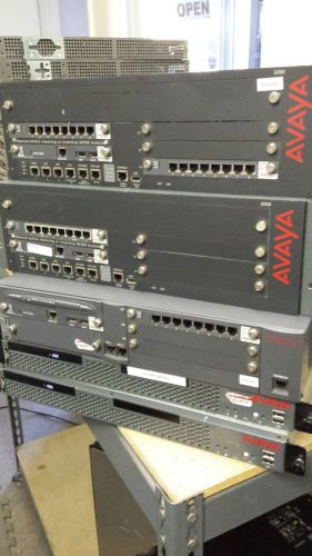 Lot of 5 Avaya IP  Telephone System  2.G350 1.G700 2.2.S8500