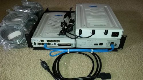 Nortel bcm 50e 2.0 voip system + 16 - ip phones rackmount and cords for sale