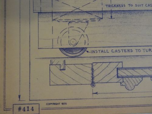 Wood Furniture Designs Blueprint  - Spanish Server 414 1970