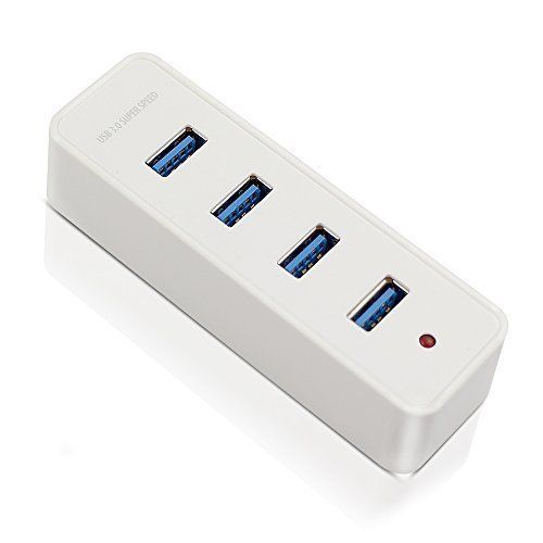1Byone USB 3.0 4-Port Compact SuperSpeed Hub with USB 3.0 Cable