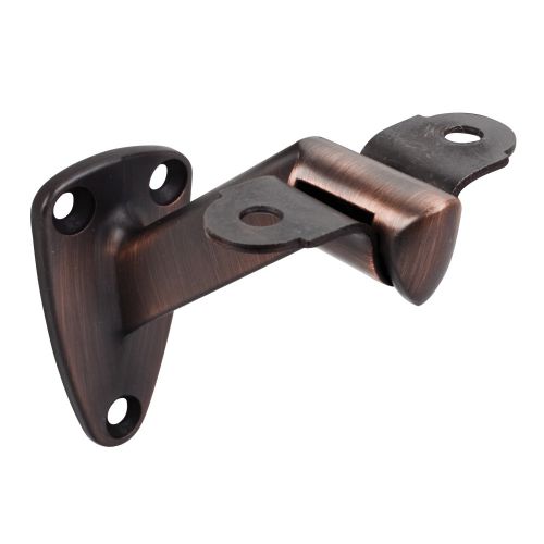 Box of 10- brushed copper (bronze) heavy duty handrail brackets for sale