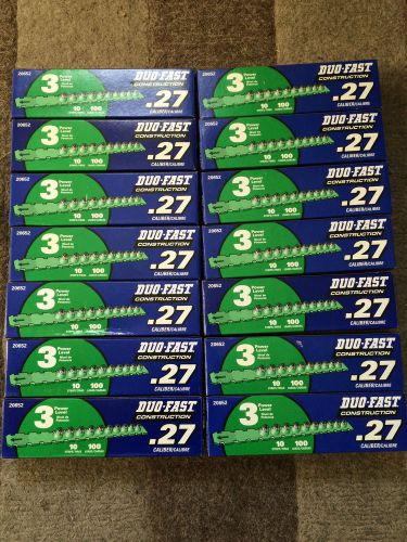 New lot of 14 duo fast green 27 caliber strip load for sale