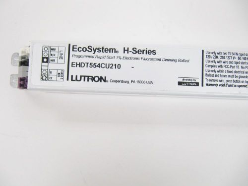 NEW Lutron EHDT554CU210 Electronic Fluorescent Dimming Ballast H-Series 120-277V