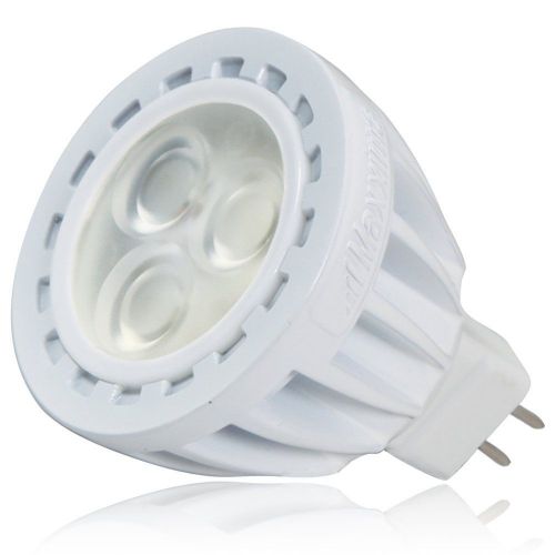 Maxxima 9 watt mr16 led warm white flood light bulb 400 lumens brand new! for sale