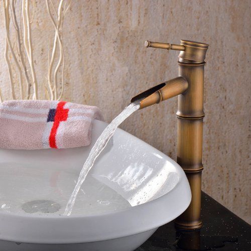 LightInTheBox Single Handle Bamboo Sink Faucet Bronze (0698-005-7717)