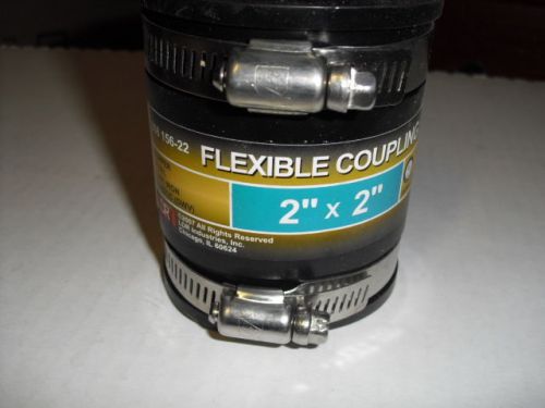 2 X 2 FLEX COUPLING - COPPER/STEEL/CAST IRON/PLASTIC(DMV) - NEW