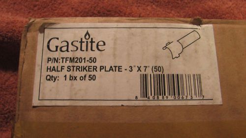 Gastite Half striker plate 3&#034; x 7&#034; box of 50 New