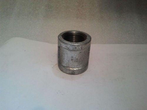7 NEW ~ 3/4” Coupling Banded Galvanized Malleable Iron 150#
