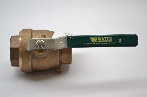 Watts regulator 2 way 600 wog 2 in npt bronze threaded ball valve b373064 for sale