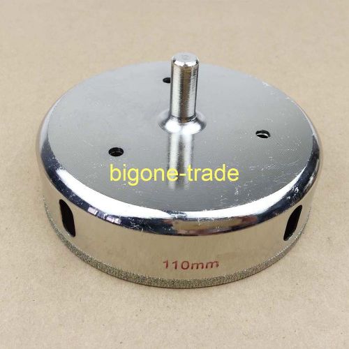 110mm diamond coated tool drill bit hole saw glass tile ceramic marble for sale