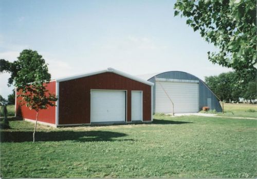 Kit metalbuilding 24x24x14 steel garage/shop Simpson Steel Building Company