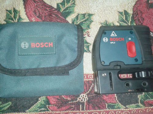 Bosch GPL3 3-Point Self-Leveling Alignment Laser