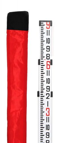 Telescopic 9&#039; aluminum grade leveling rod (inches 8ths) for sale