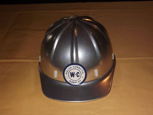 VINTAGE WALSH CORBETTA ALBANY NY METAL APEX CONSTRUCTION  HARD HAT