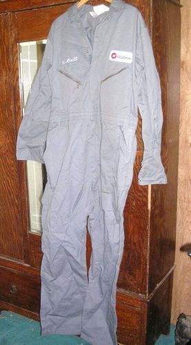 Halliburton Grey Coveralls 44 Tall  New without Tags