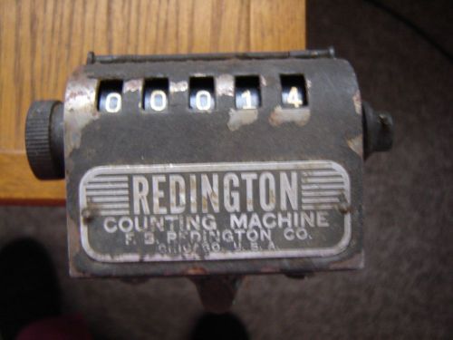 Letterpress Redington 5 Digit Counting Machine