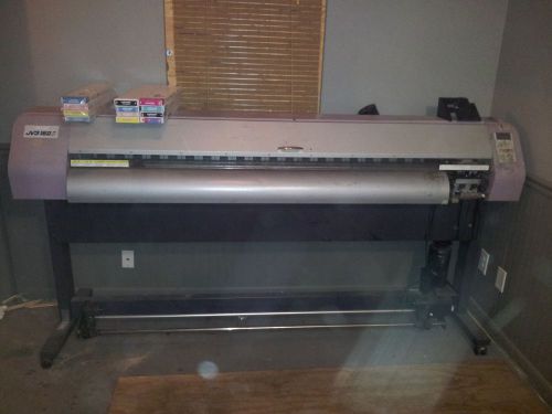 Mimaki JV3-160S with extra ink and banner material