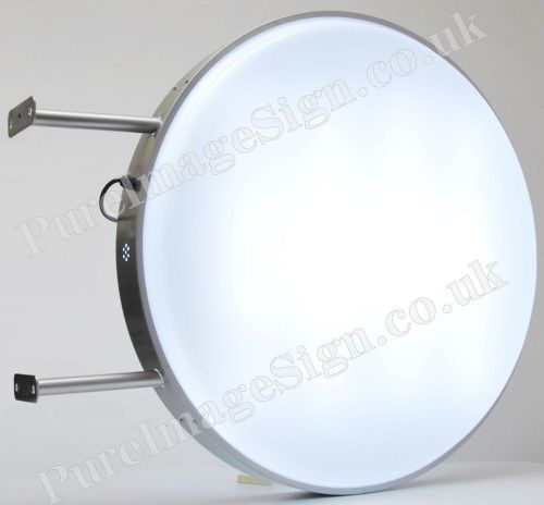 80cm-32&#034; outdoor 2-sided round illuminated light box for sale
