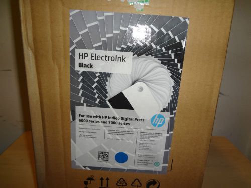 HP BLACK ELECTROINK Q4133A FOR INDIGO DIGITAL PRESS 7000 6000  NIB SEALED