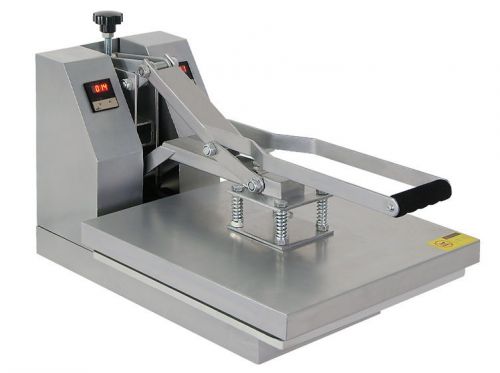 New Digital T-Shirt Heat Transfer Press Sublimation Machine 15 x 15 Silver