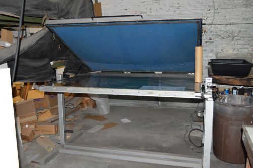 Vacuum Frame-60” x 48” Screenprinters Equipment Screen Making 120v