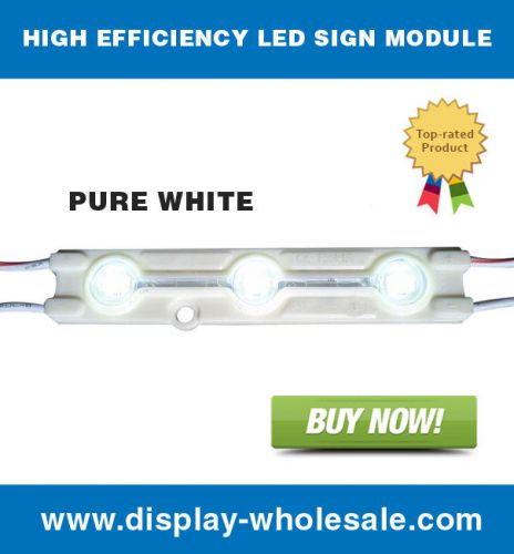 Signworld high efficiency led sign module (pure white) for sale