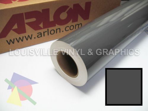 1 roll 24&#034; x 50yd dark gray arlon 5000 sign cutting vinyl for sale