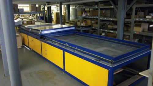 2005 mercury double station thermoforming membrane press twin 4400 for sale