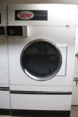 UNIMAC  120 lb  COMMERCIAL DRYER  Model UT120  Washers Available  Great Deal!