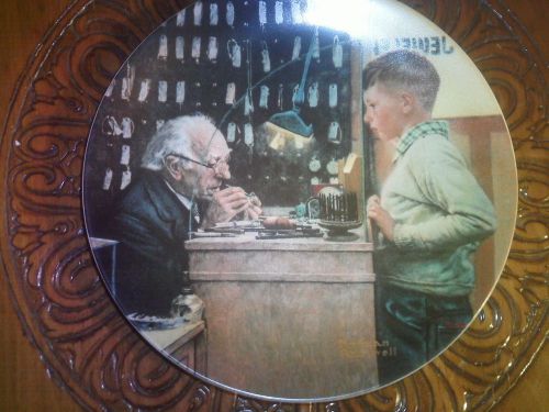 Jeweler - Norman Rockwell - Painted for Swiss Federation of Watch Manfct - 1948