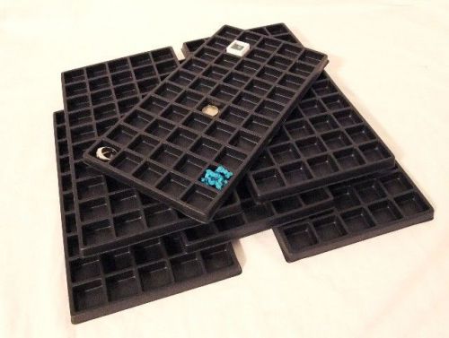 Lot Of 6 50 Slot Multipurpose Jewlery Sorting Trays