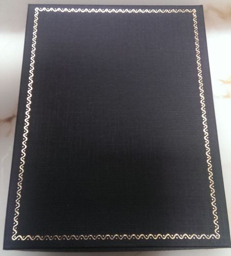 6 x large black jewellery box suits large necklace or other items for sale
