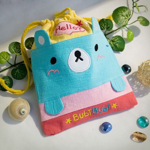[Bubi Bear] Draw String Bag / Drawstring Pouch