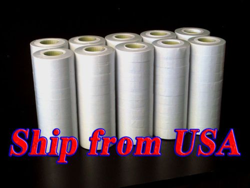 10 tubes ( 100 rolls )  Labels For MX-6600 2 lines Price Label Gun