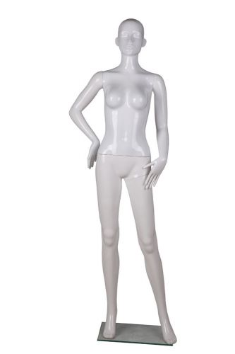 Female Mannequin Life Size White Colour Clothes Dummy Shop Display H-09