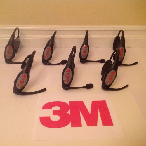 RARE 7 Used 3M C1060 WIRELESS HEADSETS
