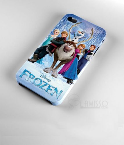 New Design Disney Frozen Animation 3D iPhone Case Cover