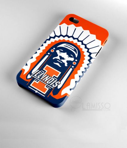 New Design Illinois Fighting Illini Logo 3D iPhone Case Cover