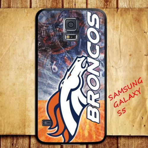 iPhone and Samsung Galaxy - Denver Broncos Rugby Team Mascot Logo - Case
