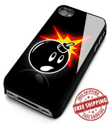 Ahoodie Bomb Cartoon Logo iPhone 5c 5s 5 4 4s 6 6plus case