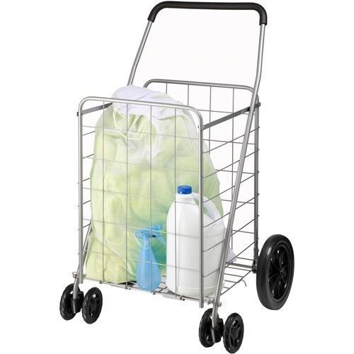 Honey-can-do dual wheel utility cart for sale