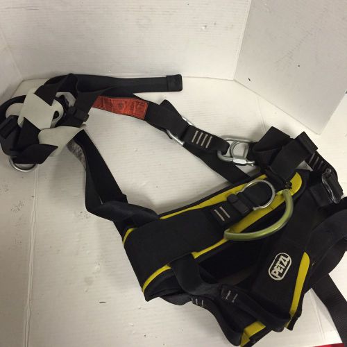 Petzl navaho v2 bod crolless harness, black size 2 rope access rescue climbing for sale