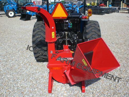 Red wallenstein bx42s tractor pto 3pt wood chipper,chips4&#034;dx10&#034;:best buy&amp;brand! for sale