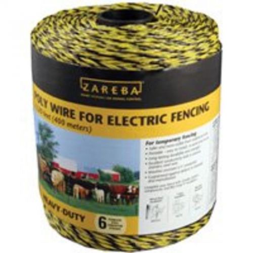 1/4m poly fence wire zareba electric fence wire pw1320y6-z 085868210068 for sale