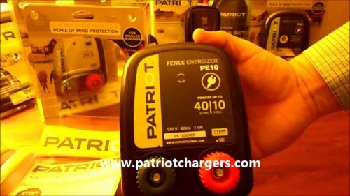 Patriot PE 10 Fence Charger/Energizer 10 mile
