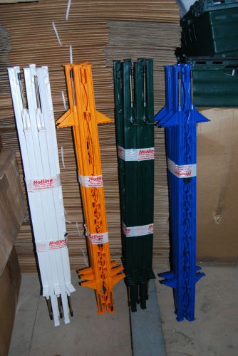 NEW 10 X HOTLINE ELECTRIC FENCE POSTS