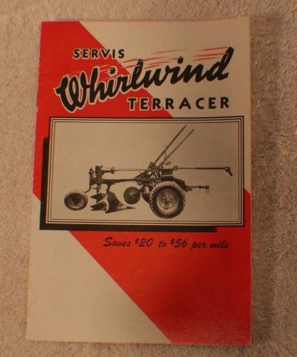 Servis Whirlwind Terracer The answer to your terracing problems